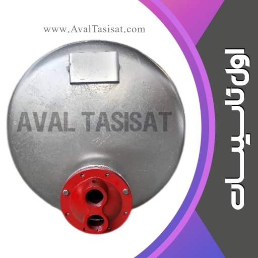 منبع کویلدار افقی 200 لیتری افقی