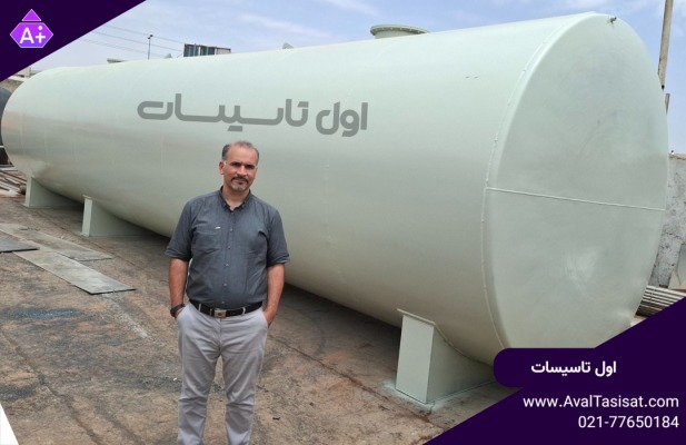 منبع سوخت 80000 لیتری گازوییل