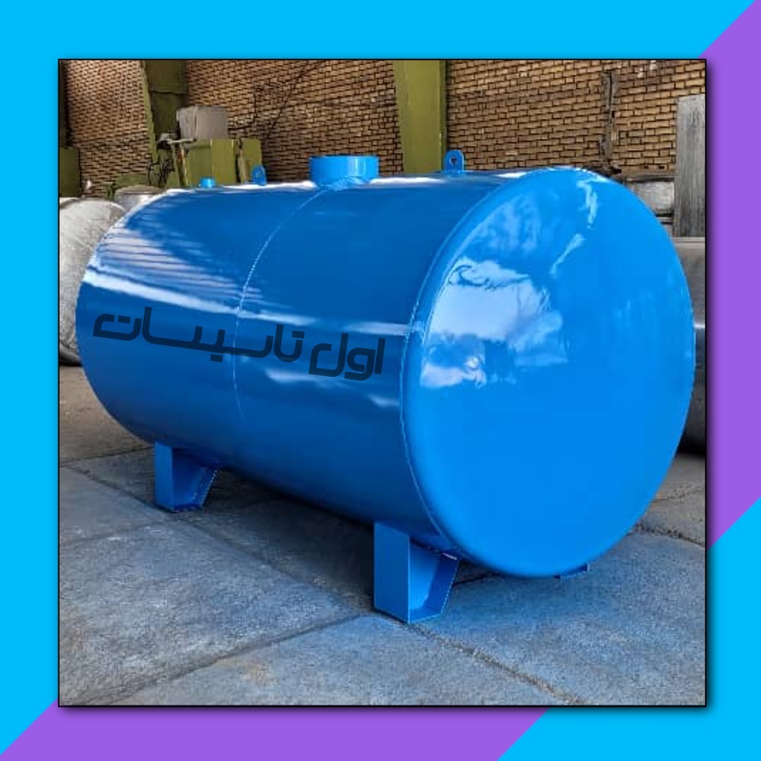 اول تاسیسات تولیدکننده منبع آب فلزی گالونیزه 15000 لیتر