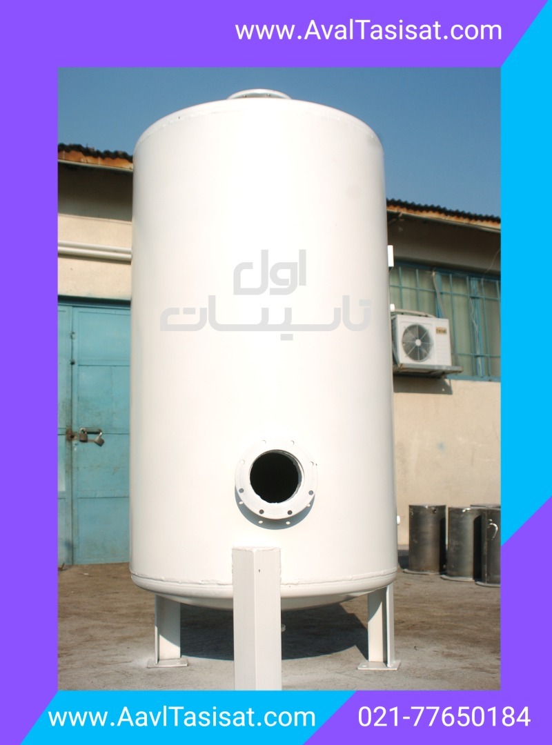 منبع بلودان دیگ بخار (Blowdown Tank) 